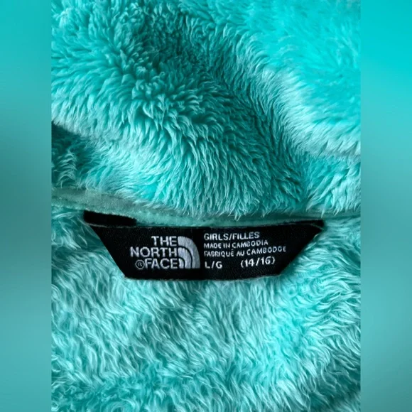 Girls Size Large Teal The North Face Jacket - Picture 3 of 3
